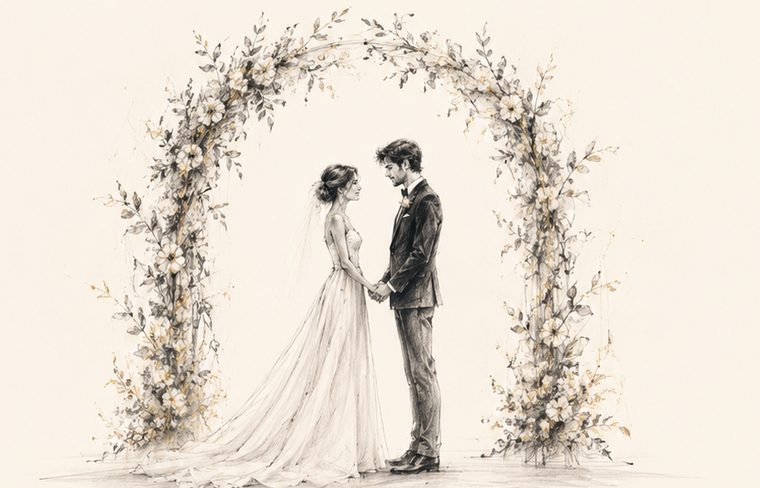 Illustration mariage